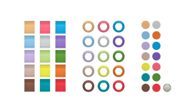 Sennheiser EW-D COLOR CODING SET Farget merkingssett 