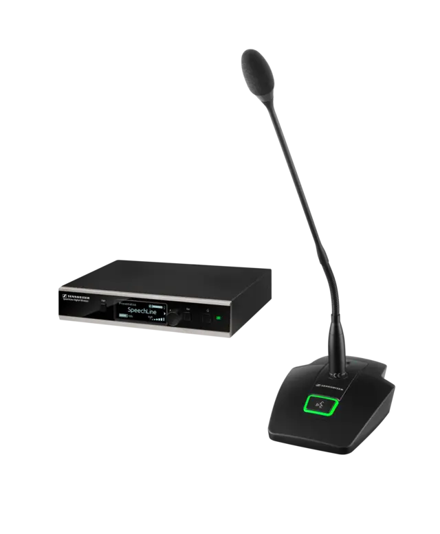 Sennheiser SL TS 133 GN SET DW-3 EU Sett med mottaker og bordmikrofon 
