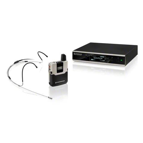 Sennheiser SL HEADMIC SET DW-3-EU R mottaker, lommesender og hodemikrofon 