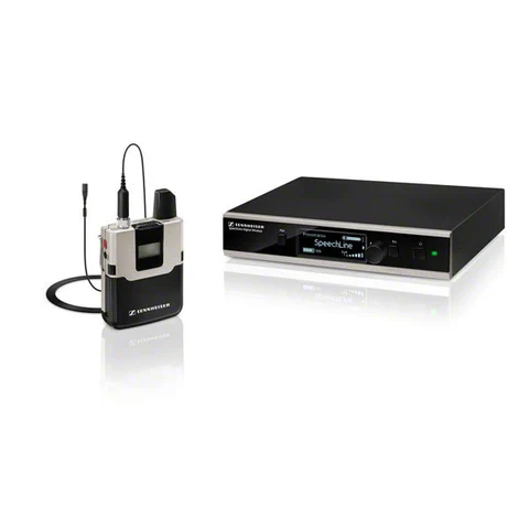 Sennheiser SL LAVALIER SET DW-3-EU R mottaker, lommesender og hodemikrofon 