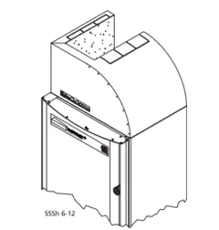 ETC Sensor Sound Suppression Hood, black (SR3-6 and SR3-12) 