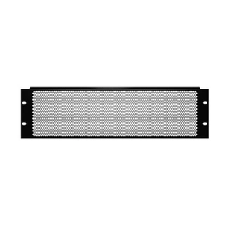 Adam Hall 19" U-Shaped Ventilation Panel with Round Holes, 3U 