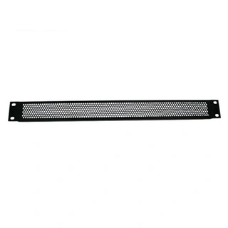 Adam Hall 19" U-Shaped Ventilation Panel with Round Holes, 1U 