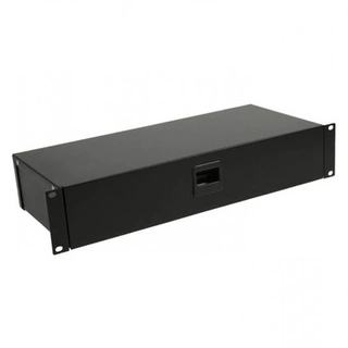 Adam Hall box 2U Rackbox with Latch 2U 