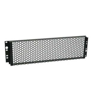 Adam Hall 19" Parts 3U 19" Cover with Punched Hole Front Coarse 