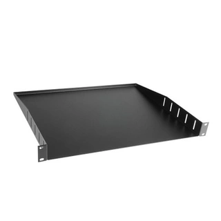 Adam Hall hylle 1U 19" Rack Tray 1 U 375 mm depth 