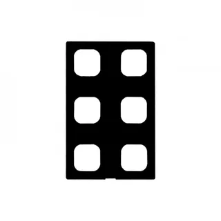 Visual Custom RAL plate B-Station2 plate in custom RAL colour