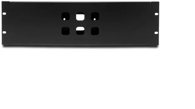Visual Rackmount B 2HE 19” mount bracket for one B-Station2 
