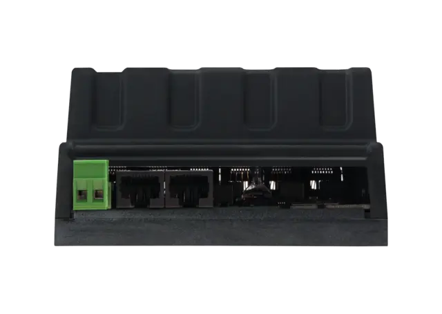 Visual RdmSplitter (RJ45) DMX+RDM DIN rail mounted splitter/booster. 