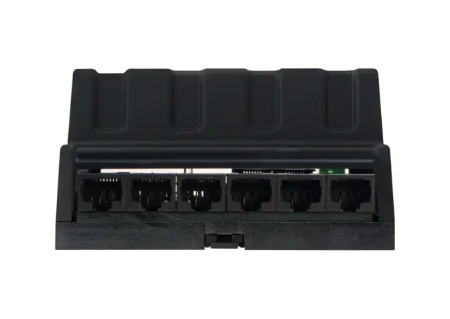 Visual RdmSplitter (RJ45) DMX+RDM DIN rail mounted splitter/booster. 