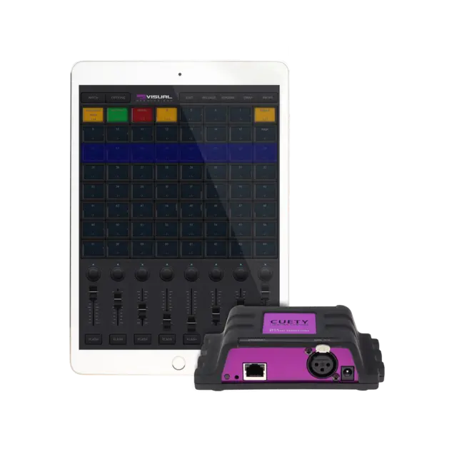 Visual Cuety LPU-1 1- Universe Lighting controller for use w/ Cuety App 