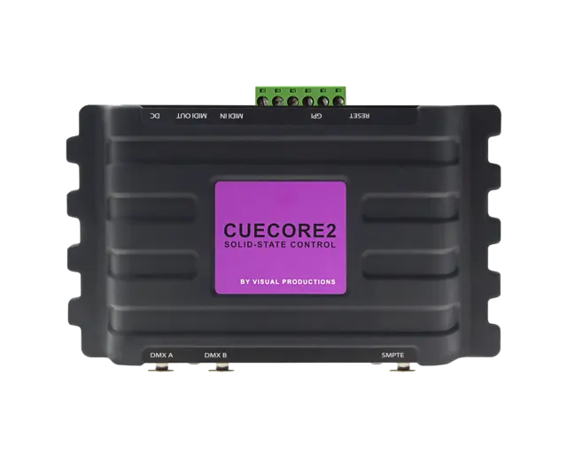 Visual Cuecore 2 -  2-Universe architectural lighting controller. 