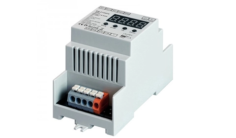 Protech Driver 4CH, 5A/ch, DIN, DMX RDM 12-24V (60/120W ch) 