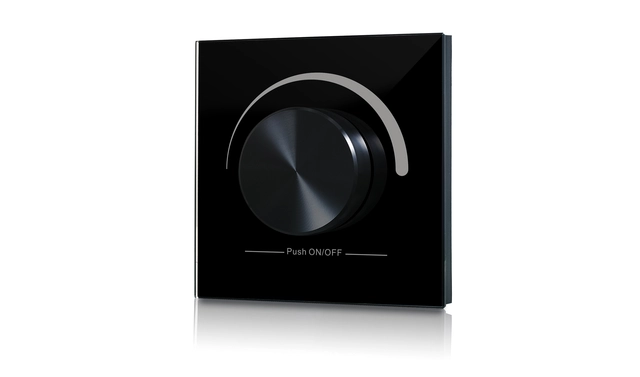 Protech Led 1CH Wall Mount PWM Black Potmeter (4x5A) 