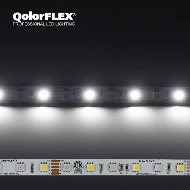 CT QOLORFLEX RGBNW LED STRIP Indoor 12V Tape(5050-12-RGBNW-60-5-20-1) 