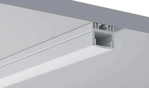 Protech Alu-profile for 12mm tape 2 meter x 17x15, heavy 