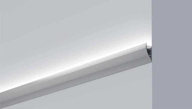 Protech Alu-profile for 12mm tape 2 meter x 18x45mm 