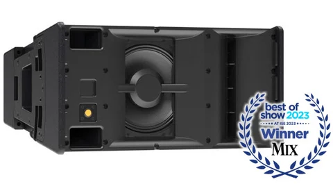 Martin Audio Torus Speaker T820 Black 8" 2 Way Constant Curvature Array Elemen 
