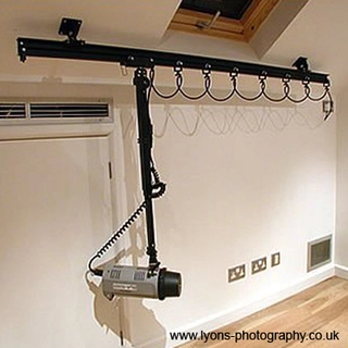 Doughty T84165 Studio Rail Adjustable Angle Bracket Supplied With Rail Clamps 