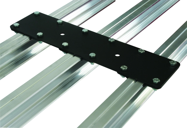 Doughty T84115 Studio Rail Spacer Plate (Triple Rail) Supplied With Rail Clamps 