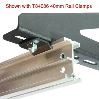 Doughty T84107 Studio Rail Slotted Wall Bracket 500mm (Large) (Triple Rail) 