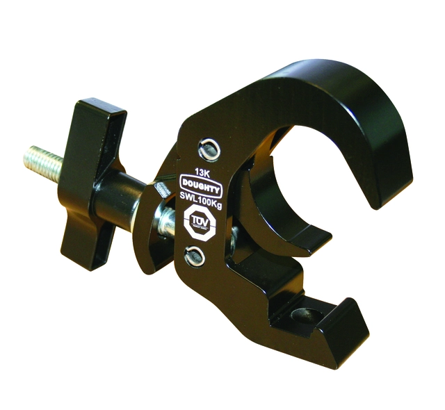 Dougthy T58301 Quick Trigger Slimline Clamp Basic (Black) 