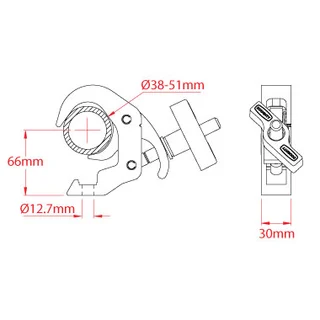 Dougthy T58300 Quick Trigger Slimline Clamp Basic 