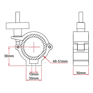 Dougthy T58122 Super Lightweight Half Coupler 