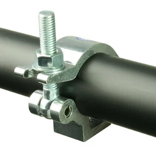 Dougthy T58081 L/W Slimline Half Coupler (Black) 