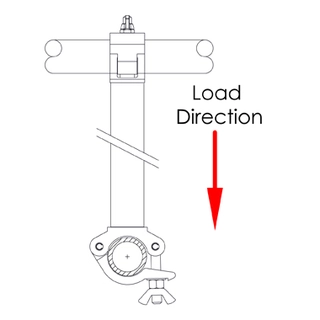 Dougthy T57360 Pipe To Pipe Coupler 90 Degree (250mm Centres) 