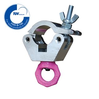 Dougthy T57204 Doughty Hanging Clamp With Pink Eye (750 kg) (Black) 