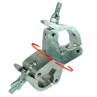 Dougthy T57110 Doughty Clamp Swivel Coupler (Black) 