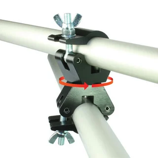 Dougthy T57110 Doughty Clamp Swivel Coupler (Black) 