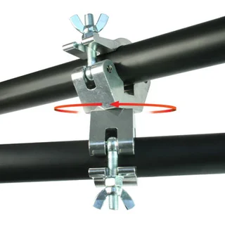 Dougthy T57110 Doughty Clamp Swivel Coupler (Black) 