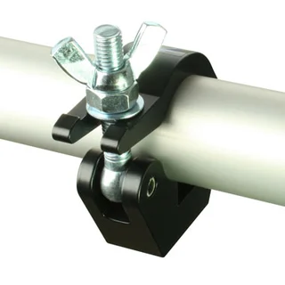 Dougthy T57011 Doughty Clamp Slimline Half Coupler (Black) 