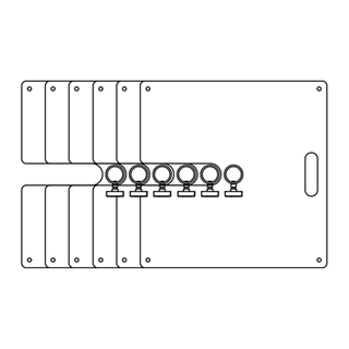 Doughty T54250 Tank Trap (Fixed Base) 