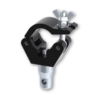 Doughty T45836 Clamp With Half Connector Titan (Black) 