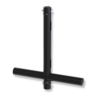 Doughty T45768 500Mm Tee With Through Connector (Black) 