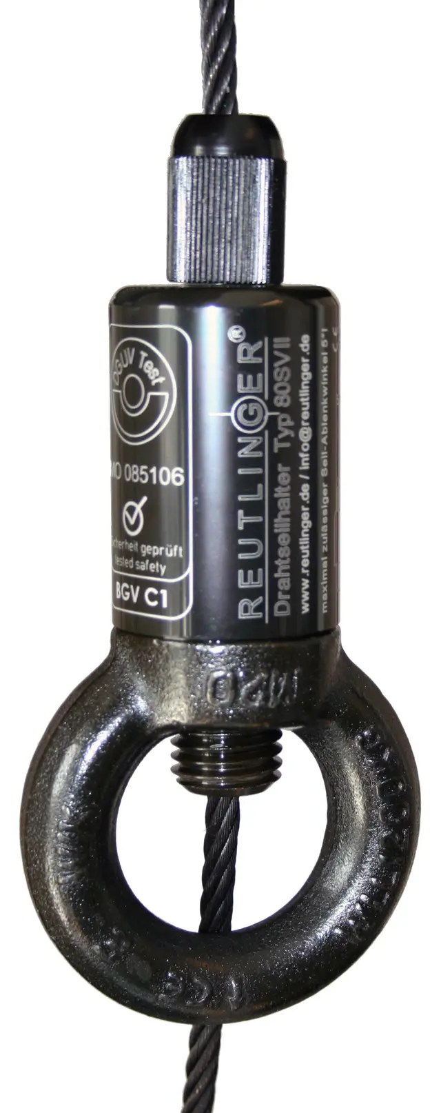 Doughty T37686 80Sv Ii With Ring (Side Exit Wire) (6mm-190kg) (8mm-330kg) 