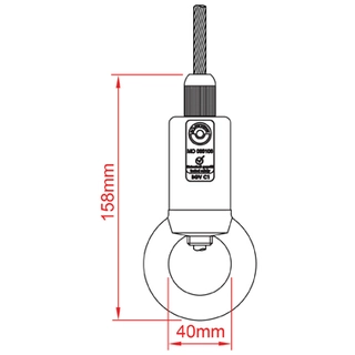 Doughty T37681 80Sv Ii With Ring (6mm - 190kg) (8mm - 330kg) 