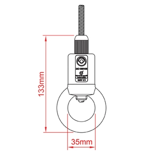 Doughty T37661 66Sv Ii With Ring (6mm - 190kg) (6.35mm - 210kg) 