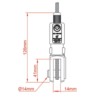 Doughty T37652 50Sv Ii With Fork (4mm - 80kg) (5mm - 130kg) 