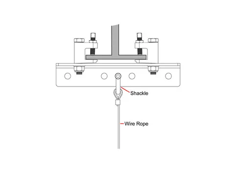Doughty T29710 Girder Flange Clamp (To Suit T29804-6) 