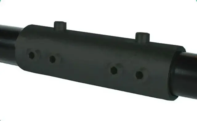 Doughty T2510801 Scaffold Solid Tube Joiner (48mm) (Black) 