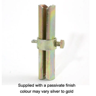 Doughty T25100 Scaffold Joint Pin (48mm)  (Colour May Vary Silver To Gold) 