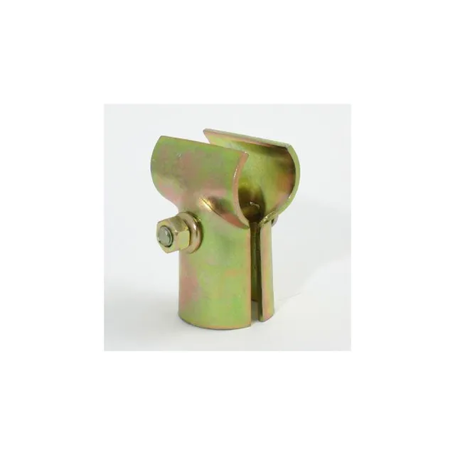 Doughty T24910 Scaffold Fixed Fin Coupl (48mm)  (Colour May Vary Silver To Gold) 