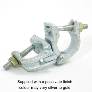 Doughty T24801 Drop Forged Swivel Coupl (48mm) (Colour May Vary Silver To Gold) 