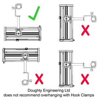 Doughty T21100 Hook Clamp Universal 20-50mm 