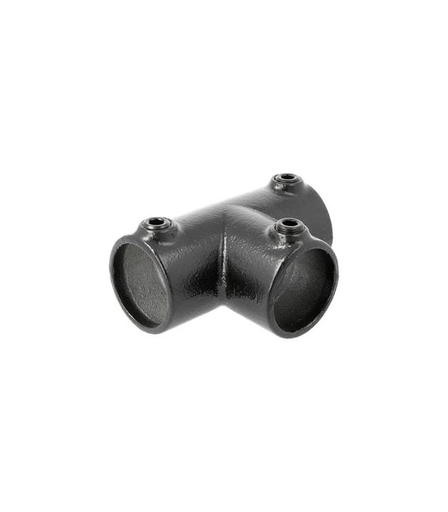 Doughty T1040001 Pipe Clamp(Black) Long Tee 