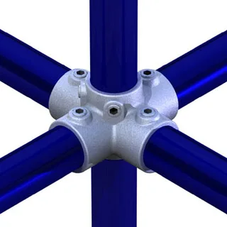 Doughty T15800 Pipeclamp Four Way Cross 